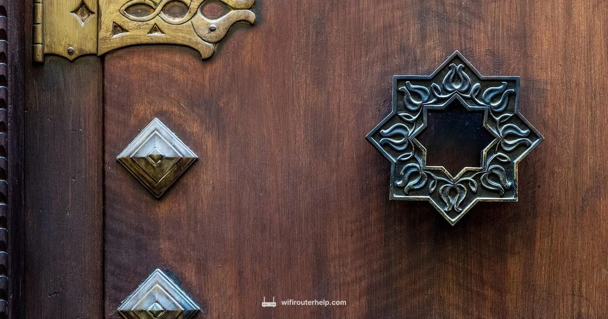 Door Hinge Mortising - WiFi Router Help