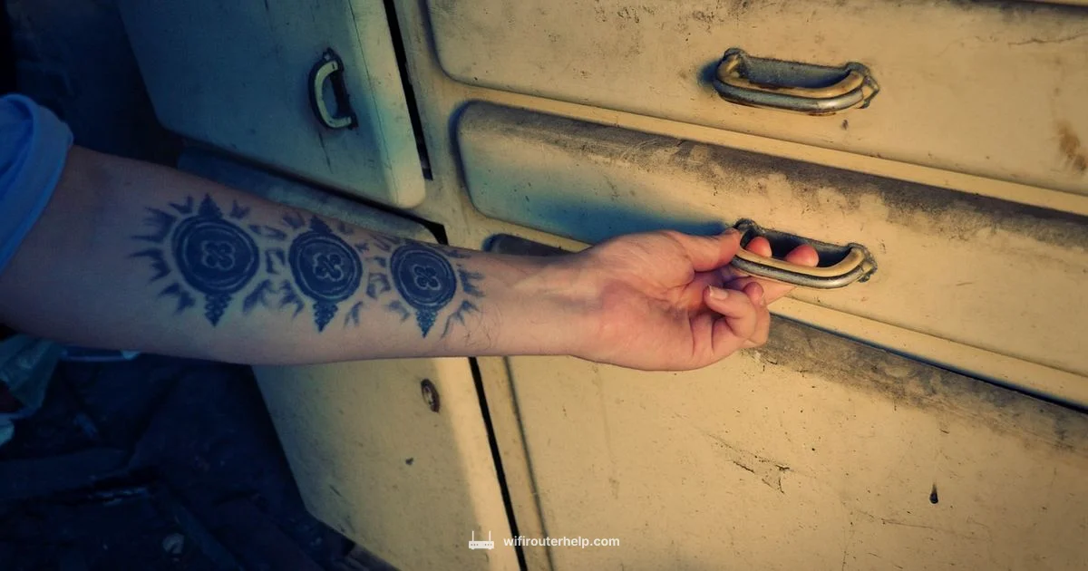 Finger Pull Bits - WiFi Router Help