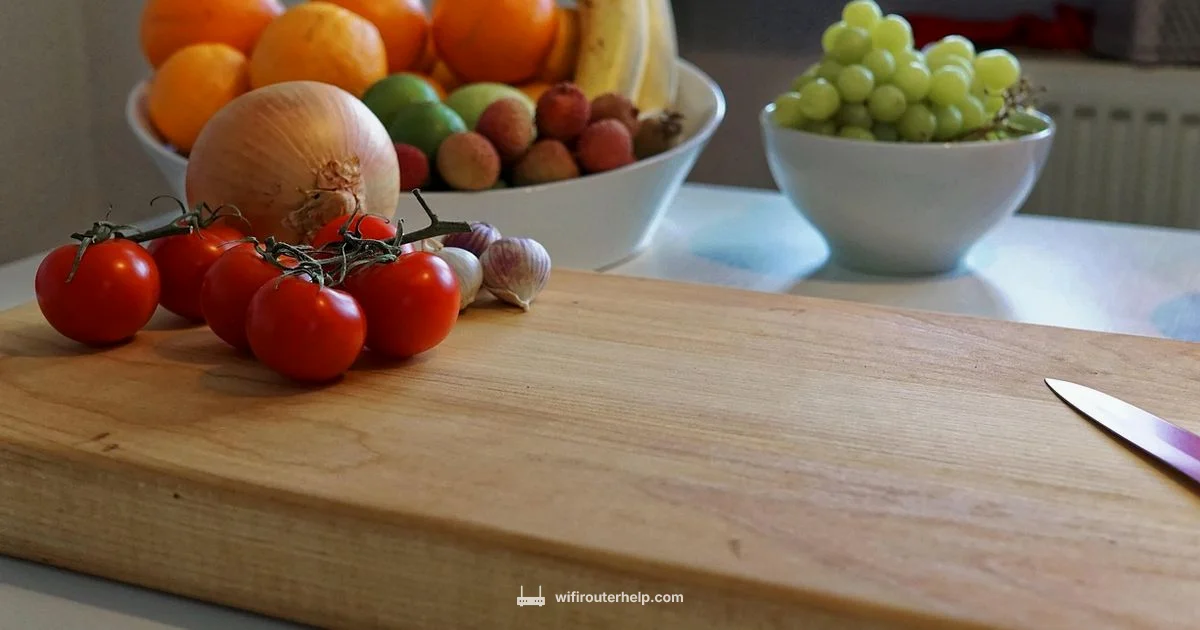 Groove a Cutting Board - WiFi Router Help