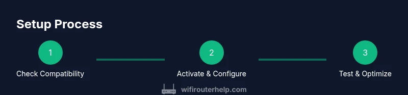 Process diagram showing compatibility, activation, and optimization steps