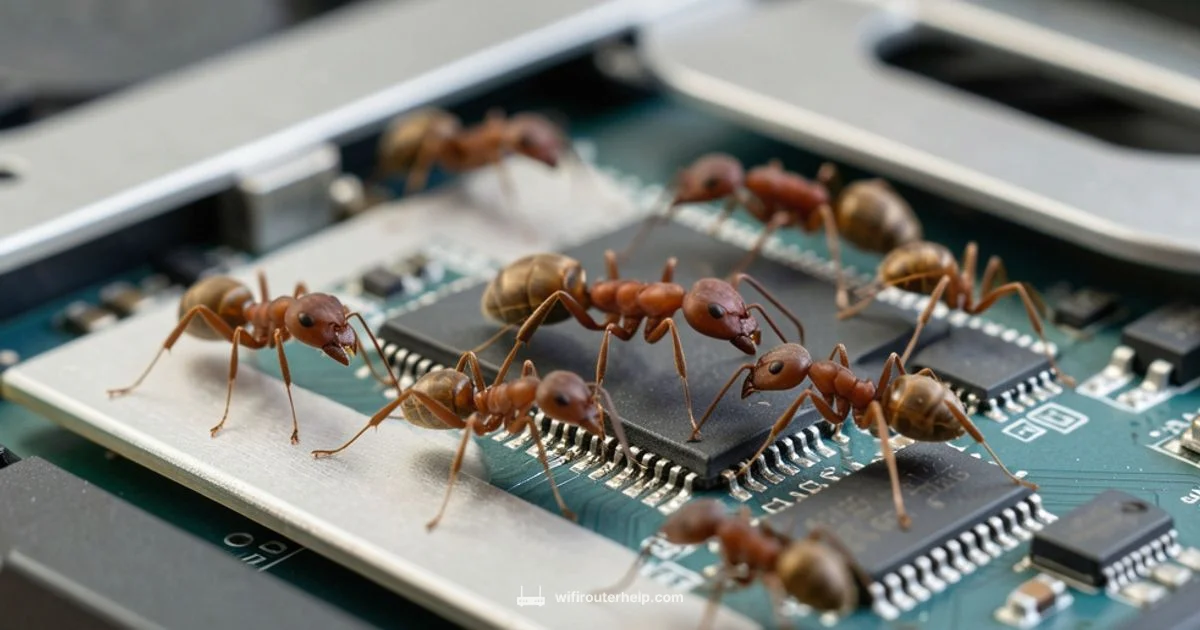 Ants in Router - WiFi Router Help