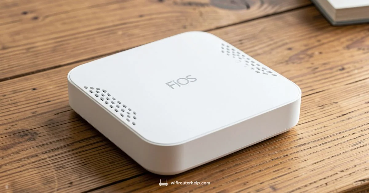 FiOS Router Guide - WiFi Router Help