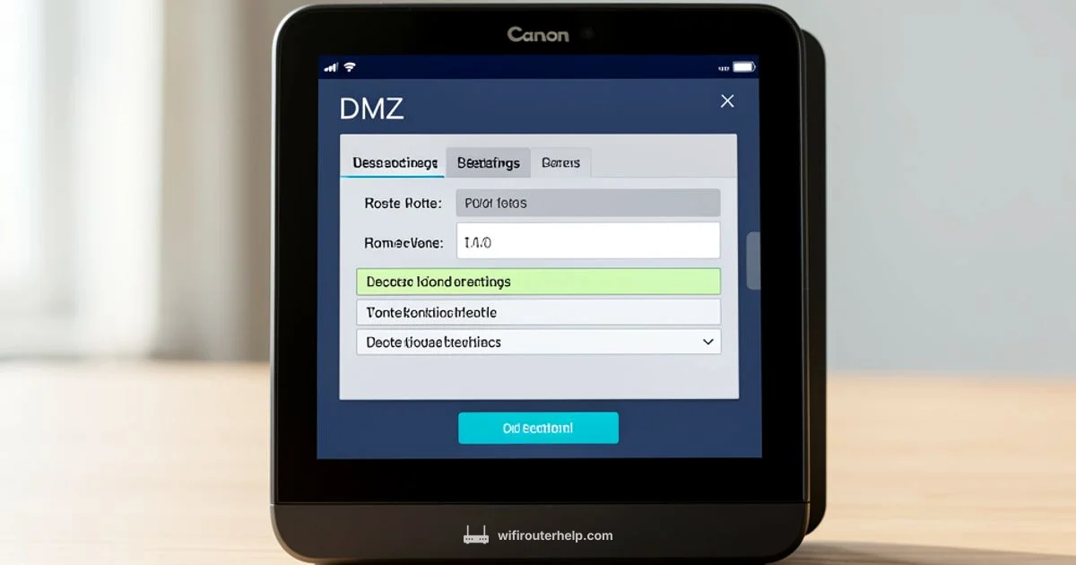 DMZ Setup Guide - WiFi Router Help