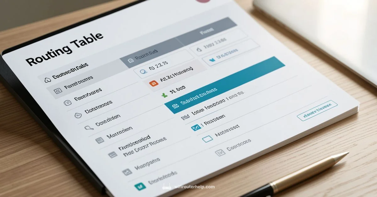 Routing Tables in Action - WiFi Router Help