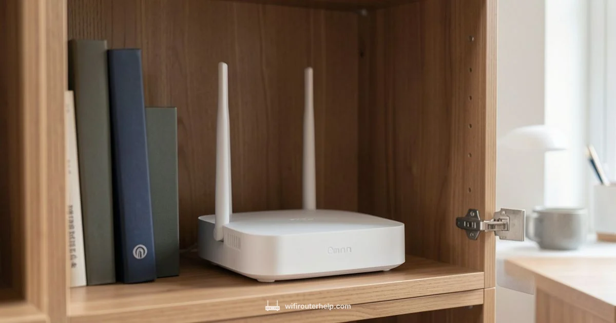 Cabinet Router Setup - WiFi Router Help