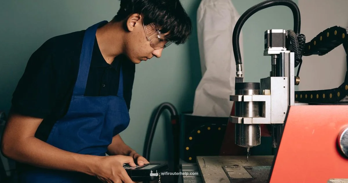 Portable CNC Router Guide - WiFi Router Help