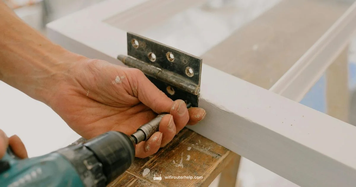 Door Hinge Jig - WiFi Router Help