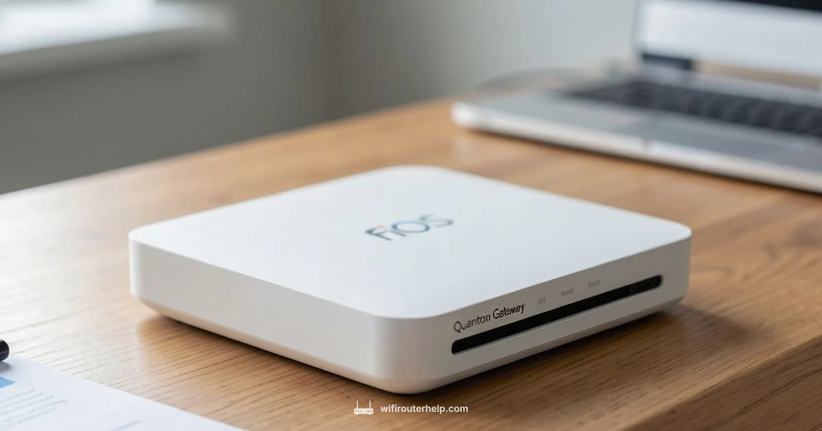 FiOS Gateway Setup - WiFi Router Help