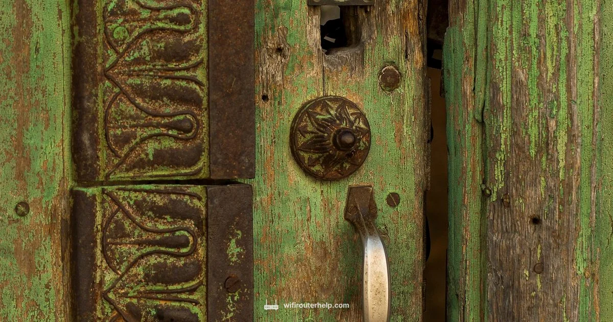 Door Hinges Mortise - WiFi Router Help