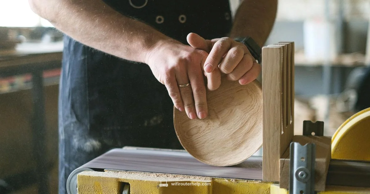 Circle Jig Guide - WiFi Router Help