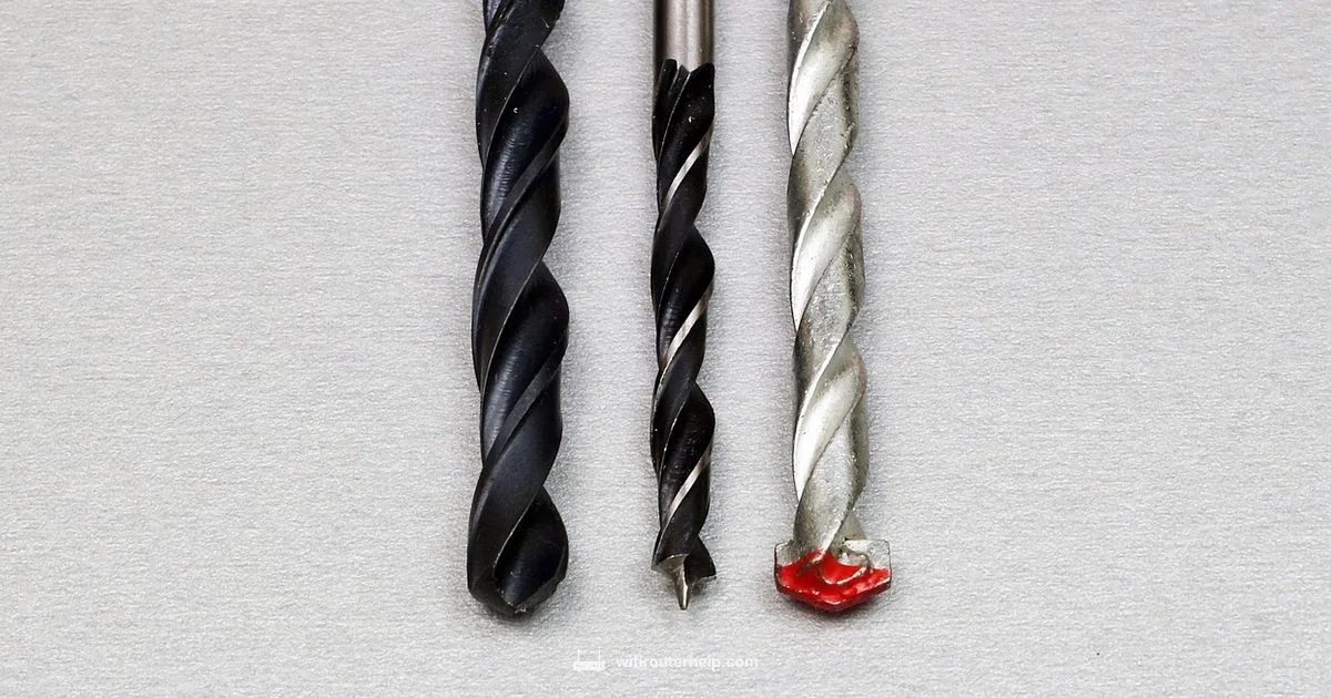 Router Bit in Drill - WiFi Router Help