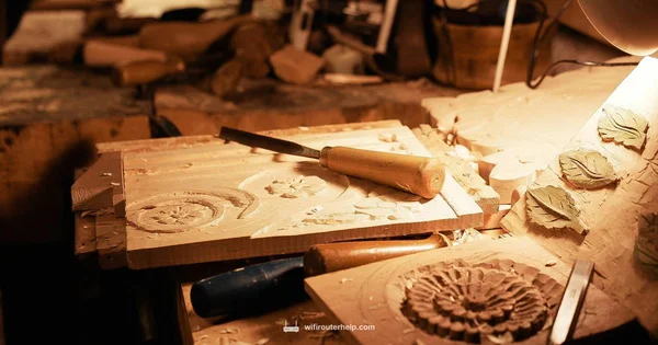 MDF vs Wood Routing - WiFi Router Help