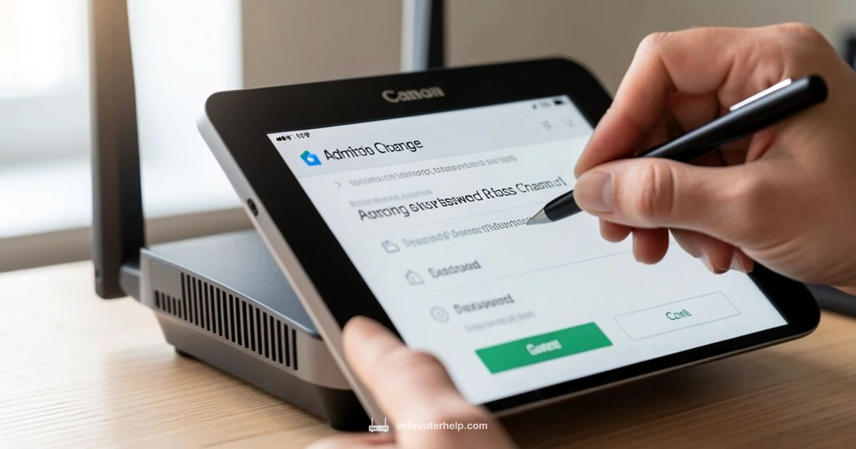 Change Router Password Change Router Password - WiFi Router Help